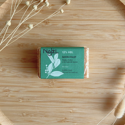 Najel Aleppo Soap Olive & Bay Laurel Oils (12% BLO)