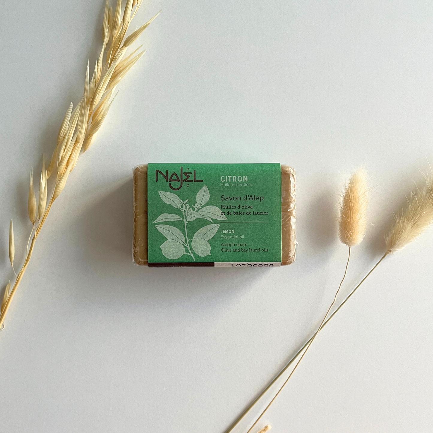 Najel Aleppo Soap Lemon Essential Oil