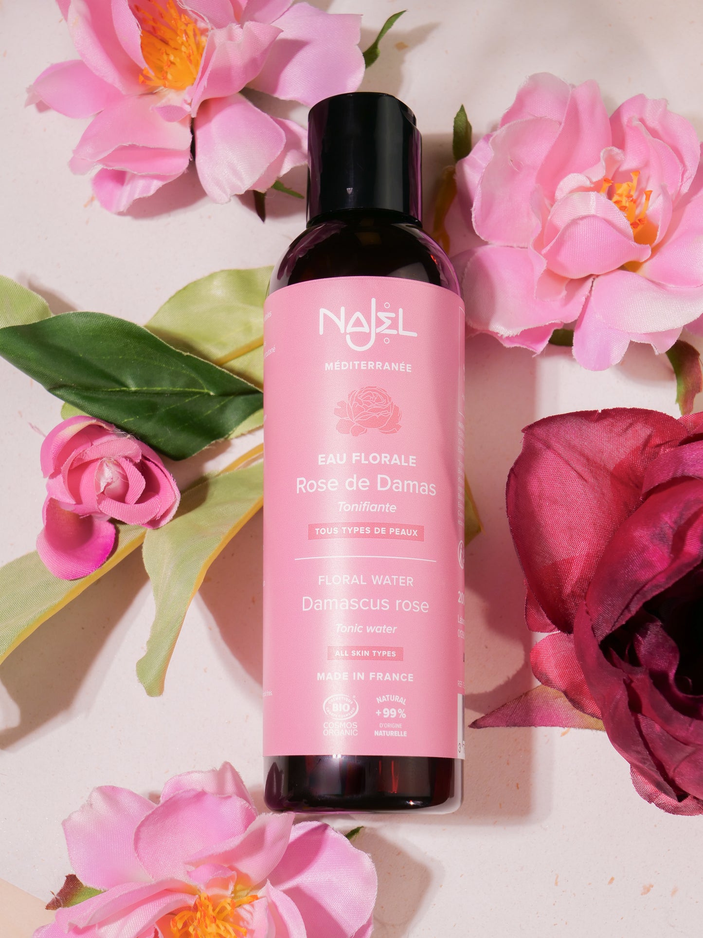 Najel Organic Hydrolate Damascus Rose Face Toner