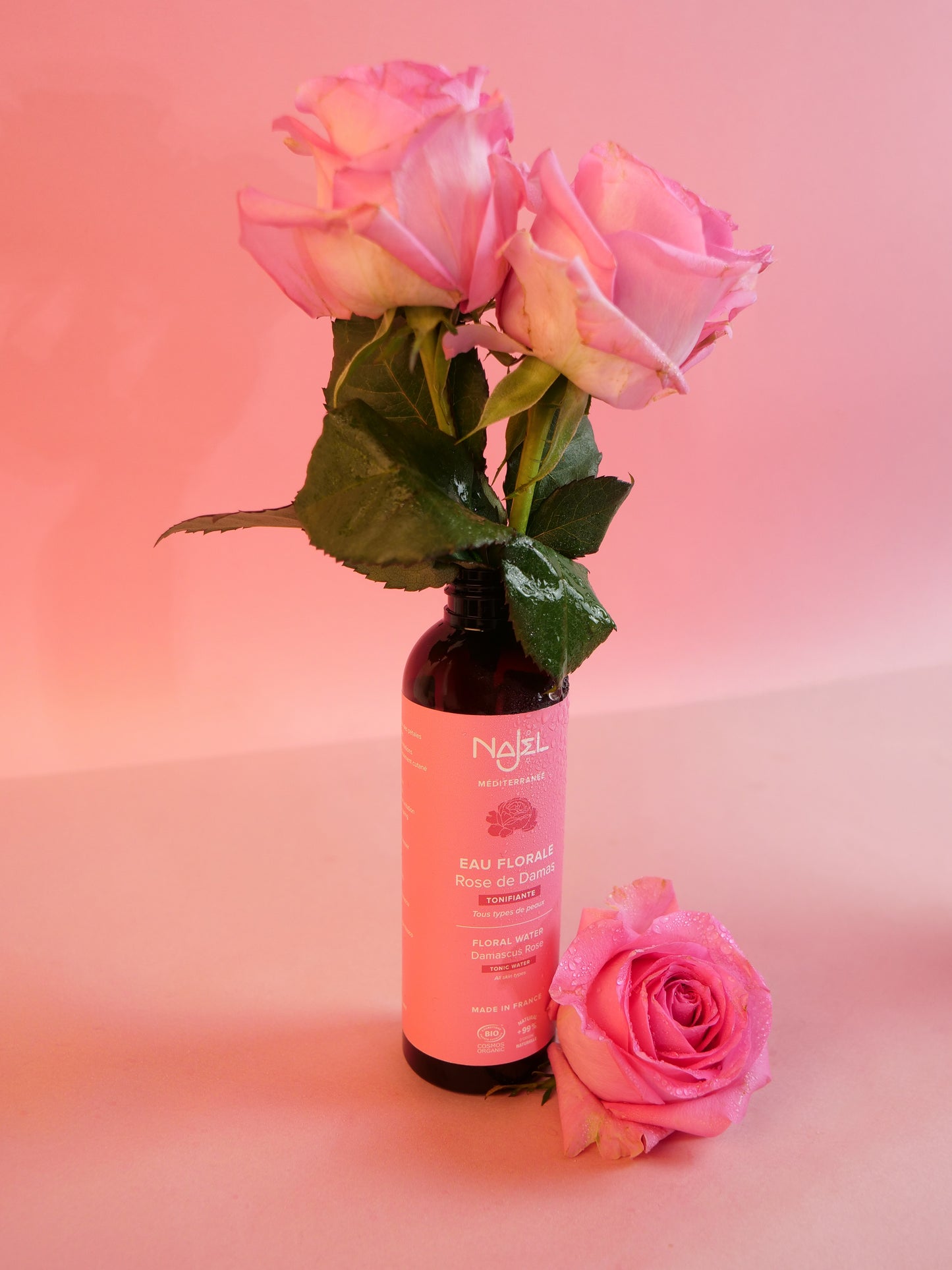 Najel Organic Hydrolate Damascus Rose Face Toner