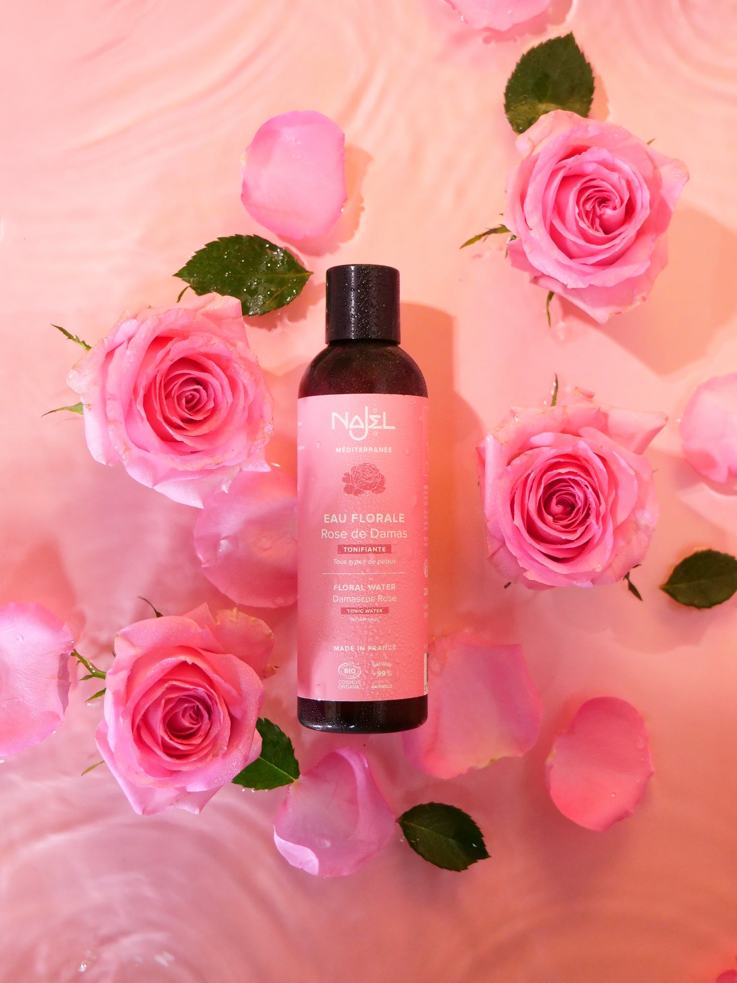 Najel Organic Hydrolate Damascus Rose Face Toner