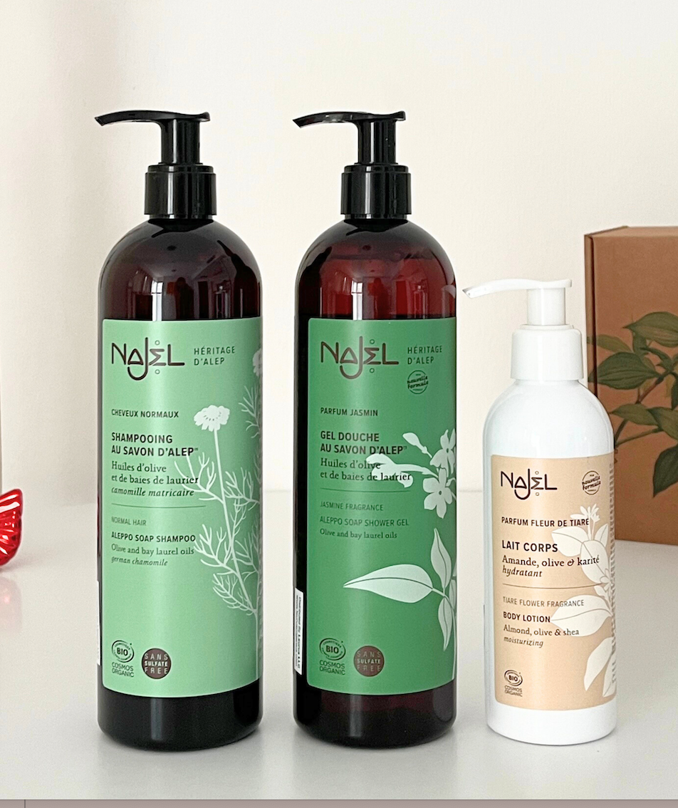NEW: Najel Organic Elevated Shower Giftbox