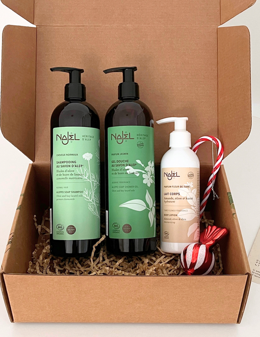 NEW: Najel Organic Elevated Shower Giftbox