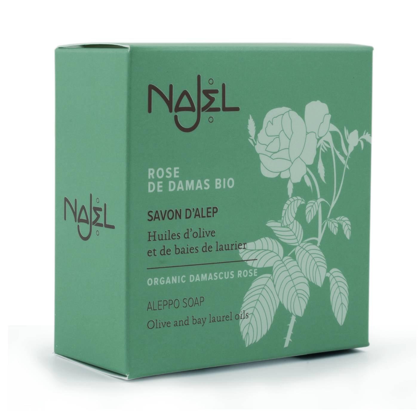 Najel Organic Aleppo Soap Organic Damascus Rose Purifying Refreshing ...
