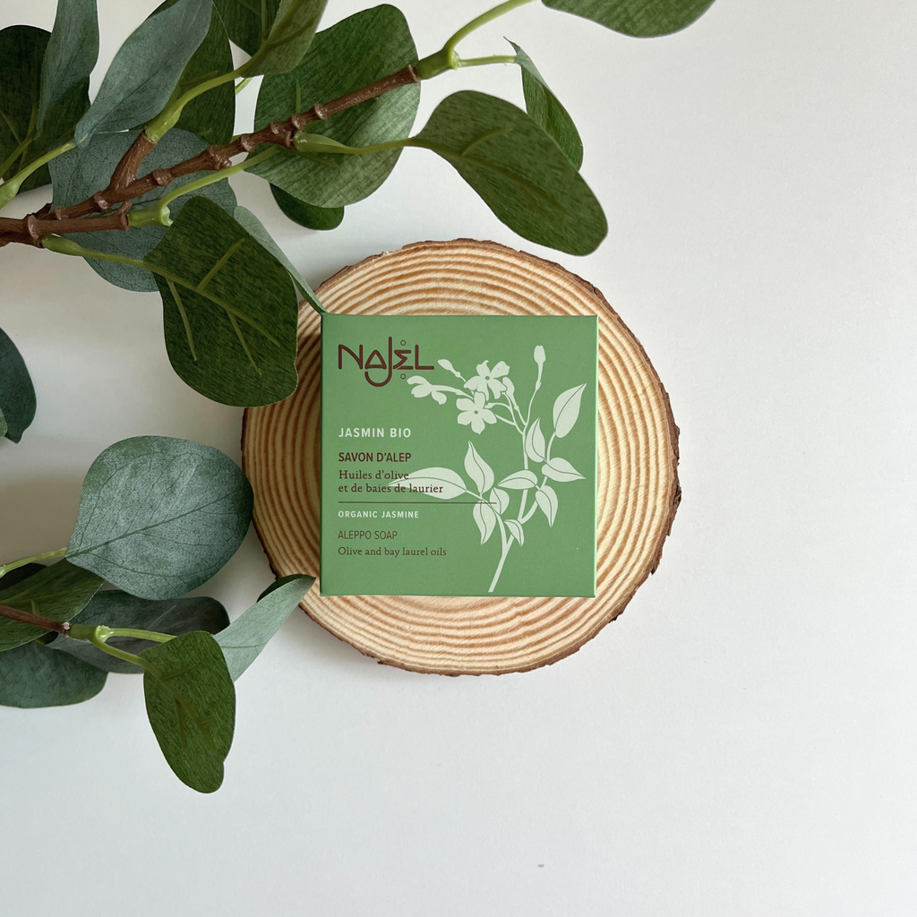 Najel Aleppo Soap with Natural Jasmine