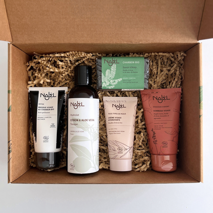 ناجل العضوية أساسيات العناية بالبشرة التخلص من السموم Giftbox