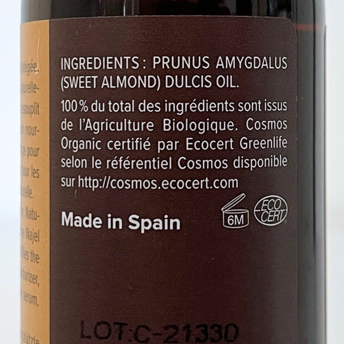 Najel Organic Sweet Almond Oil