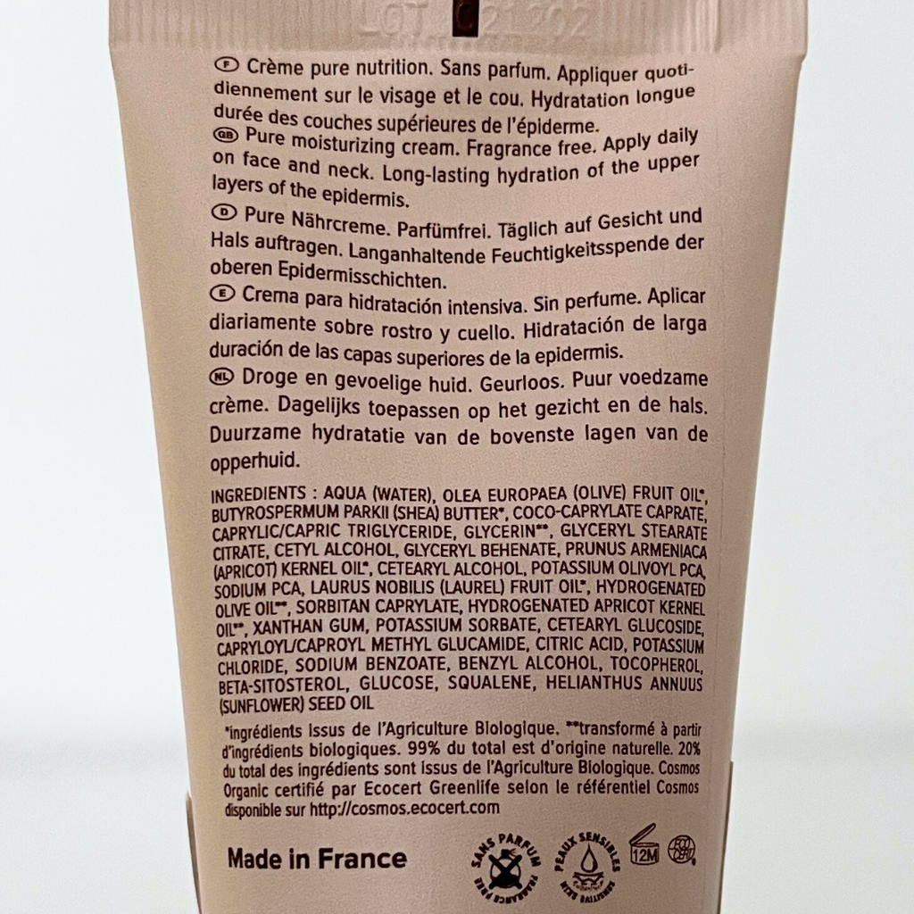 Najel Organic Moisture Intensive Face Cream
