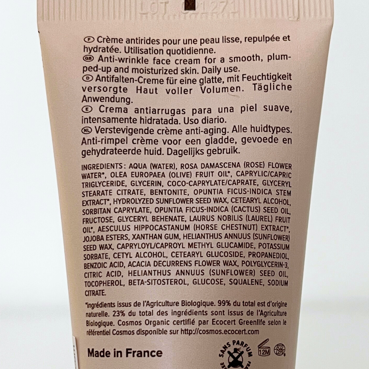 Najel Organic Anti-Anging Firming Face Cream