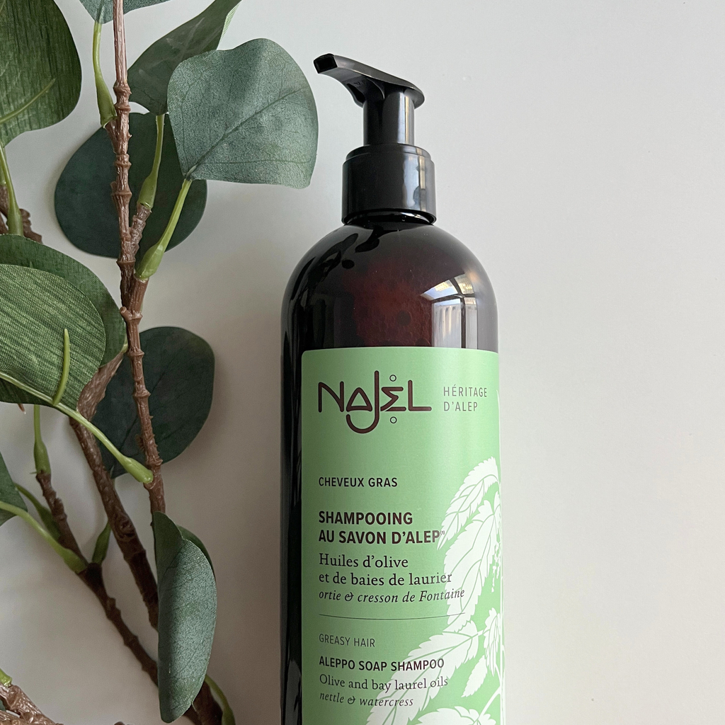 Najel Organic Aleppo Soap Shampoo 2 in 1 - Oily Hair