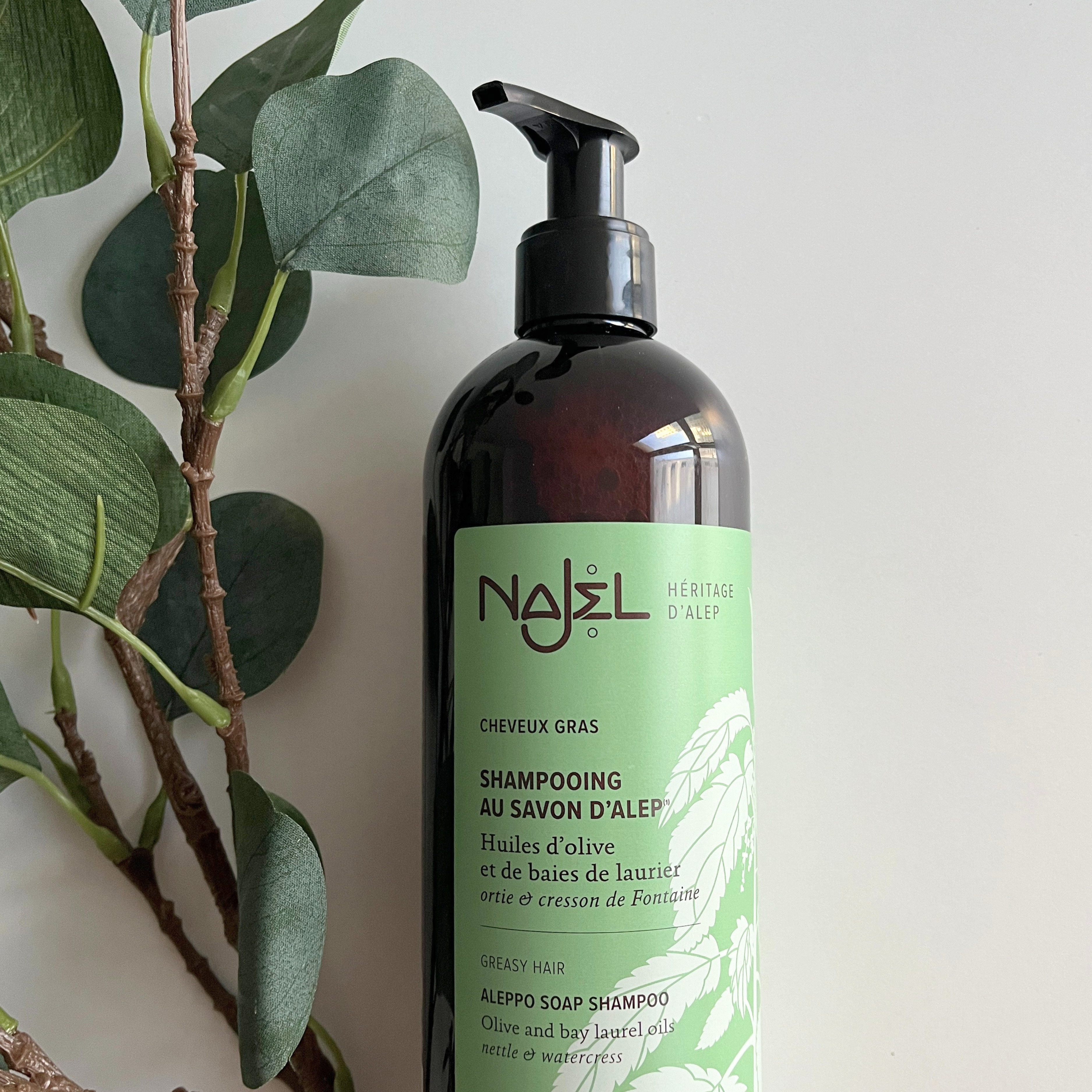 Najel Organic Aleppo Soap Shampoo 2 in 1 - Oily Hair