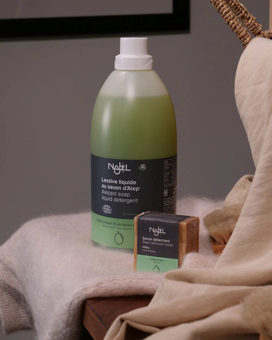 (COMING SOON) Najel Organic Stain-Removing Laundry Detergent with Aleppo Soap (Fragrance-Free)