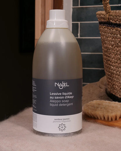 (COMING SOON) Najel Organic Stain-Removing Laundry Detergent with Aleppo soap, Jasmine Mild Fragrance