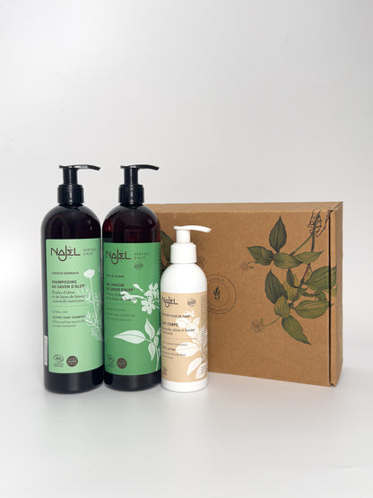 NEW: Najel Organic Elevated Shower Giftbox