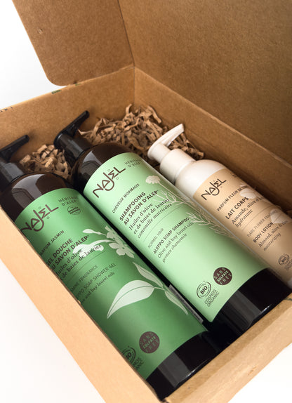 NEW: Najel Organic Elevated Shower Giftbox