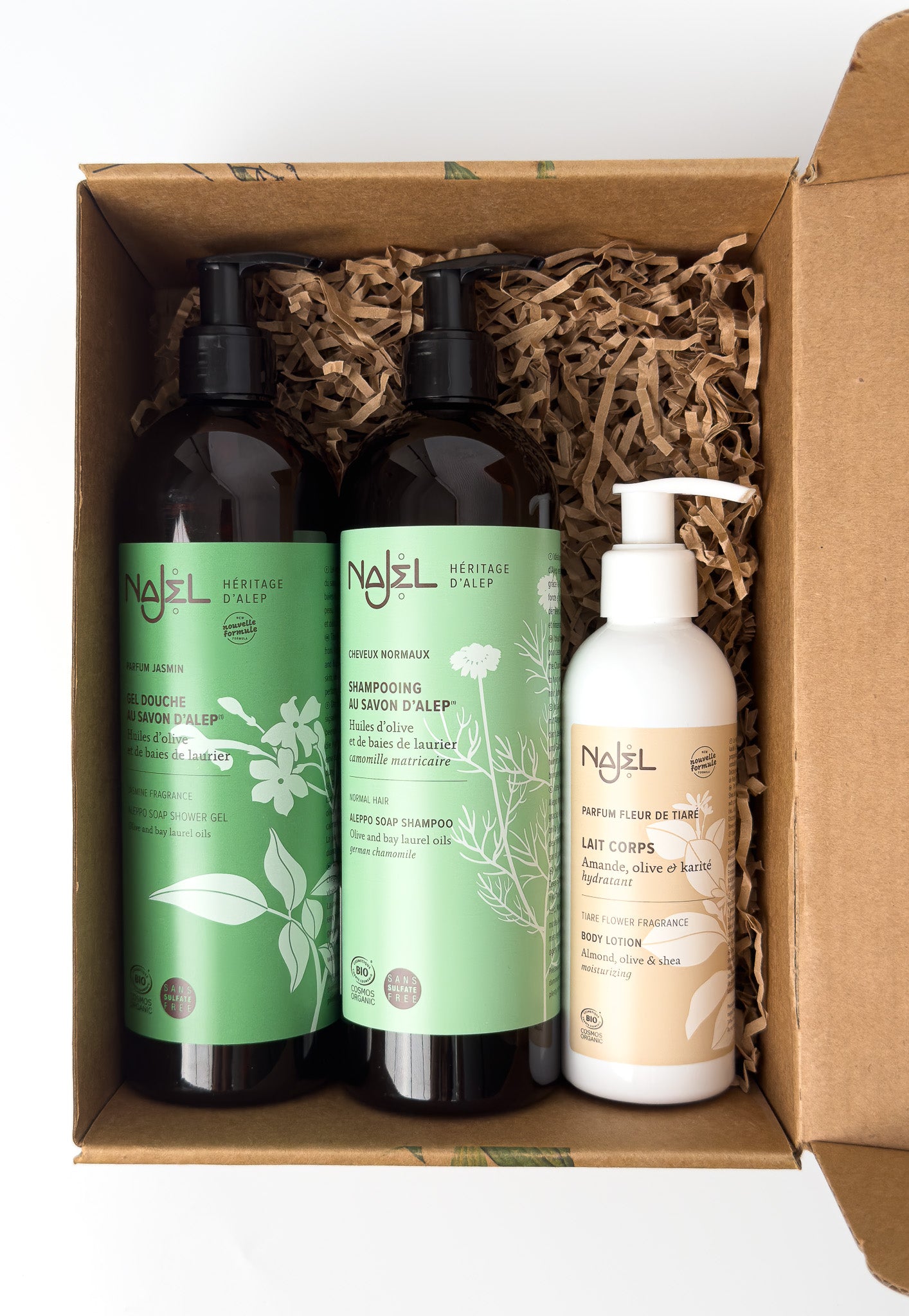 NEW: Najel Organic Elevated Shower Giftbox
