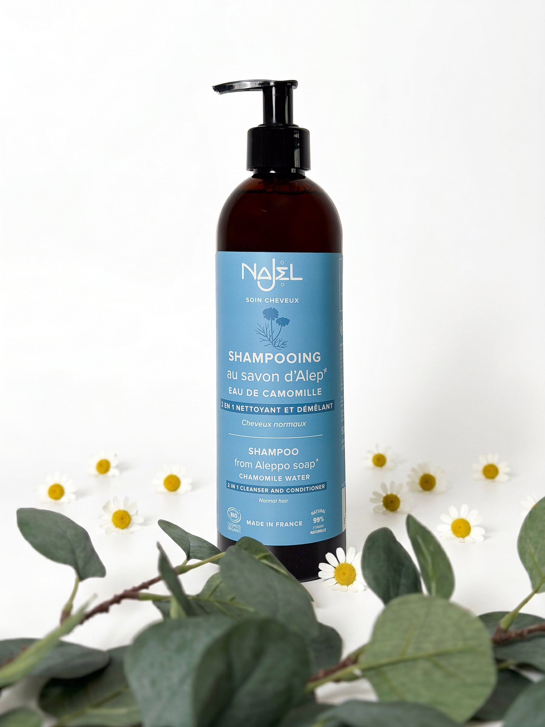 Najel Organic Aleppo Soap Shampoo 2 in 1 - Normal Hair
