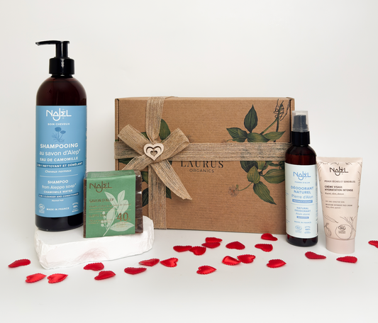(NEW) Valentine's Najel Organic 'A Man's Essentials' Gift box for Men!