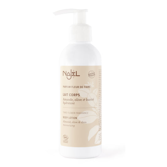 Najel Organic Body Lotion with Natural Tiare Flower