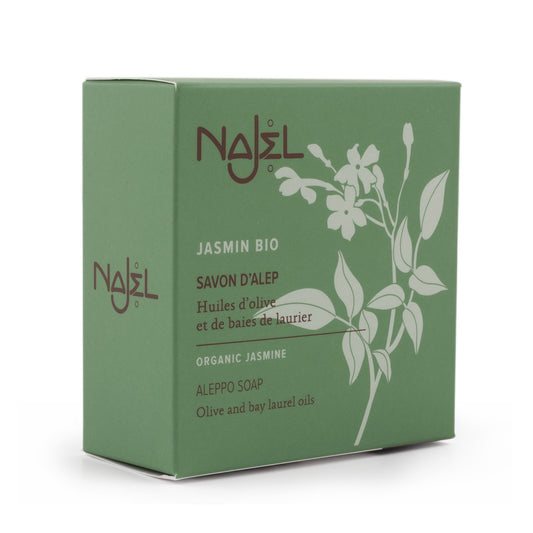 Najel Organic Aleppo Soap with Natural Jasmine