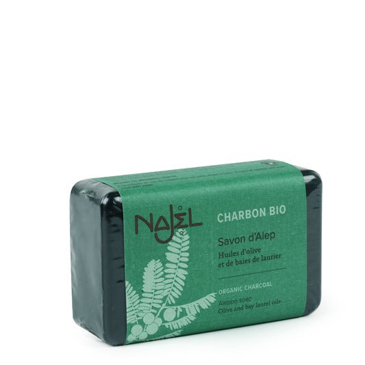 Najel Organic Aleppo Soap Charcoal